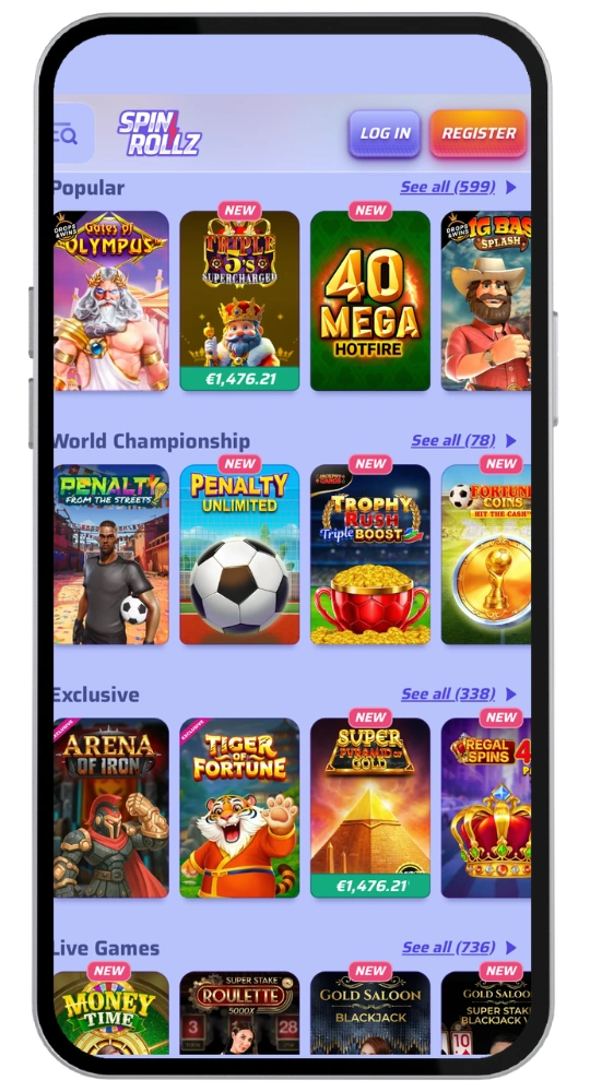 SpinRollz casino